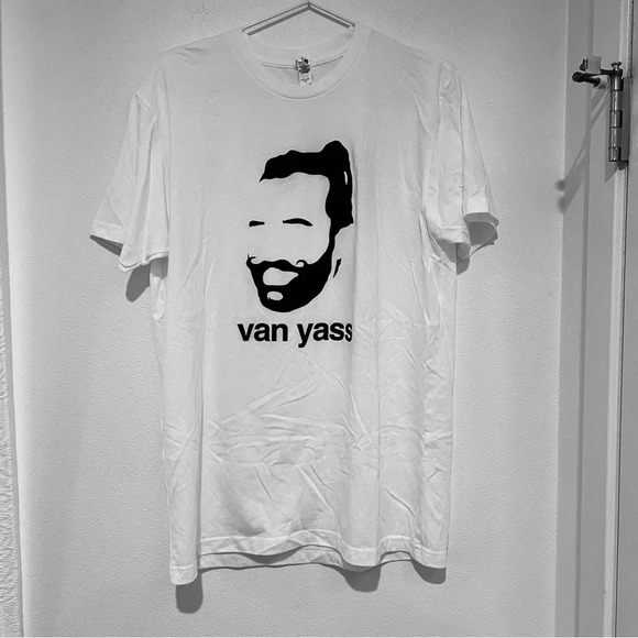 Jonathan Van Ness “Van Yass” White Tee - Picture 1 of 4